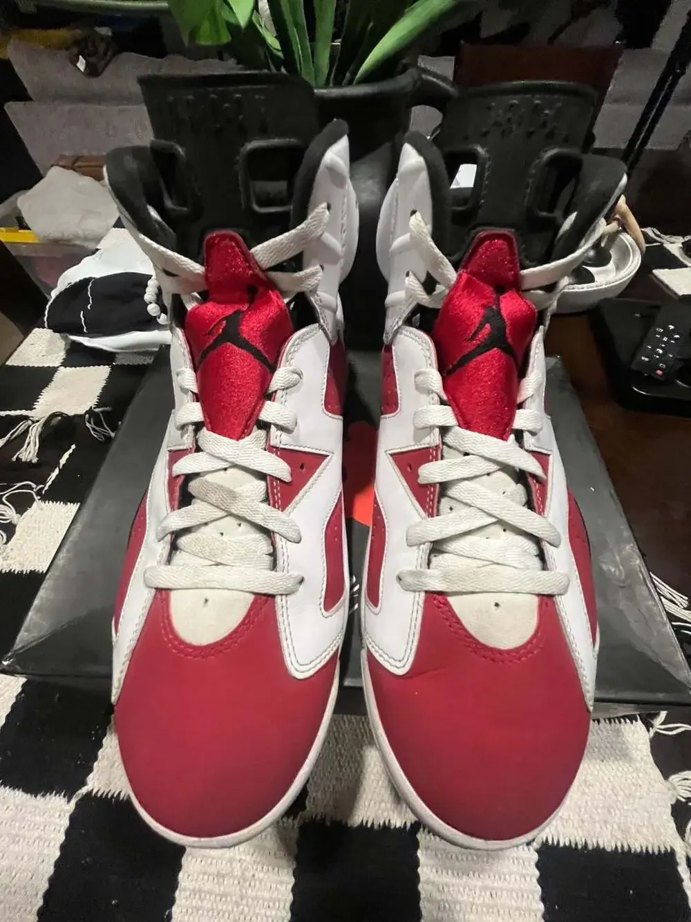 Authentic Air Jordan 6 VI Retro Carmine Countdown Pack 2008 size 10